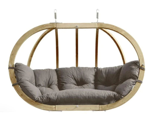 Royal Wood Hanging Chair & Frame Set - Custom Wood Designs Royal Wood Hanging Chair & Frame Set made from [material] – Ideal for [use_case] | Custom Wood Designs
