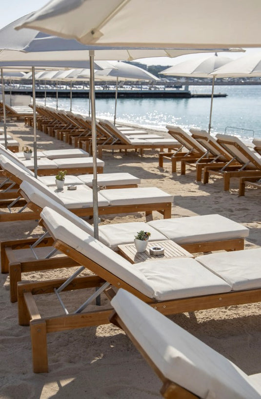 IBIZA 80x80 Solid Teak Dining Table - Custom Wood Designs IBIZA 80x80 Solid Teak Dining Table made from [material] –  [use_case] | Custom Wood Designs