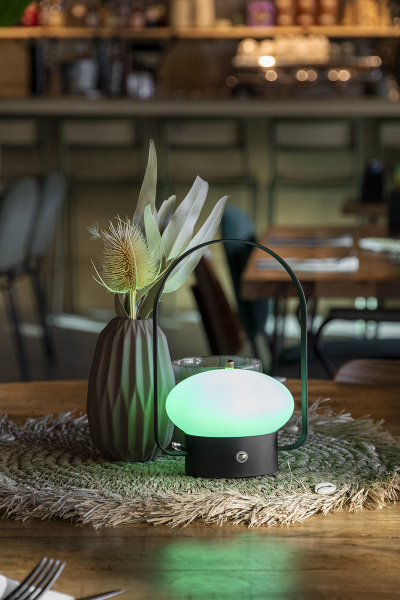 Load image into Gallery viewer, Securit® BARCELONA Service Lamp - Black (Pack of 6) - Custom Wood Designs
