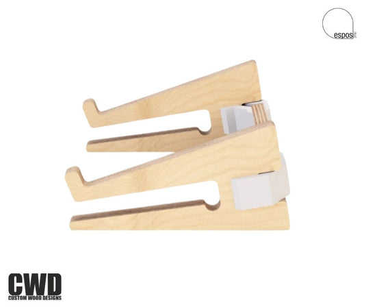 Supporto pc portatile UP+ Exclusive - Custom Wood Designs
