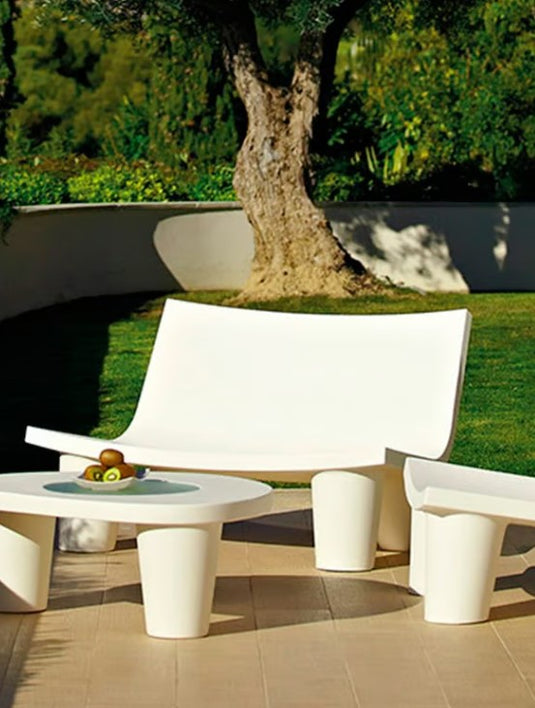 Low Lita Love Seat - Custom Wood Designs