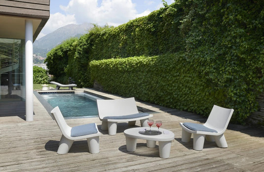 Low Lita Love Seat - Custom Wood Designs