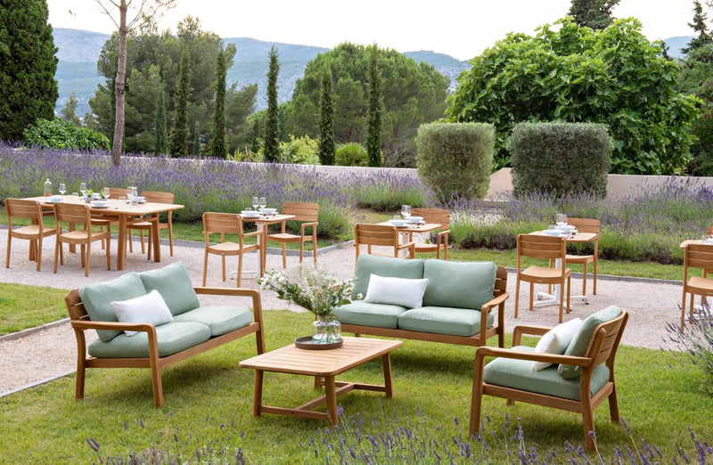 Load image into Gallery viewer, LODGE 110 x 65 cm Solid Teak Low Table - Custom Wood Designs LODGE 110 x 65 cm Solid Teak Low Table made from [material] –  [use_case] | Custom Wood Designs
