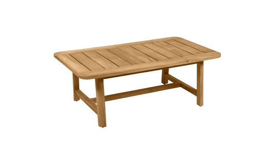 LODGE 110 x 65 cm Solid Teak Low Table - Custom Wood Designs LODGE 110 x 65 cm Solid Teak Low Table made from [material] –  [use_case] | Custom Wood Designs
