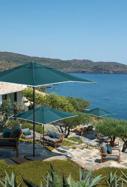 LODGE Solid Teak 2-Seater Outdoor Sofa - Custom Wood Designs LODGE Solid Teak 2-Seater Outdoor Sofa made from [material] –  [use_case] | Custom Wood Designs