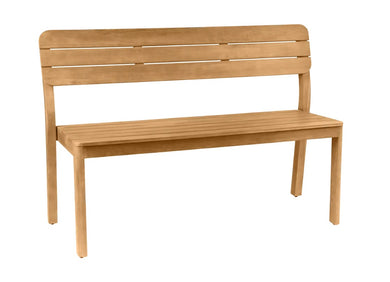 LODGE Solid Teak 2/3-Seater Outdoor Bench - Custom Wood Designs LODGE Solid Teak 2/3-Seater Outdoor Bench made from [material] –  [use_case] | Custom Wood Designs