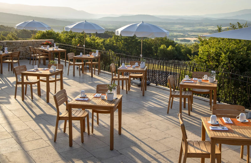 Load image into Gallery viewer, LODGE Solid Teak Dining Table 200 x 105 cm - Custom Wood Designs LODGE Solid Teak Dining Table 200 x 105 cm made from [material] –  [use_case] | Custom Wood Designs
