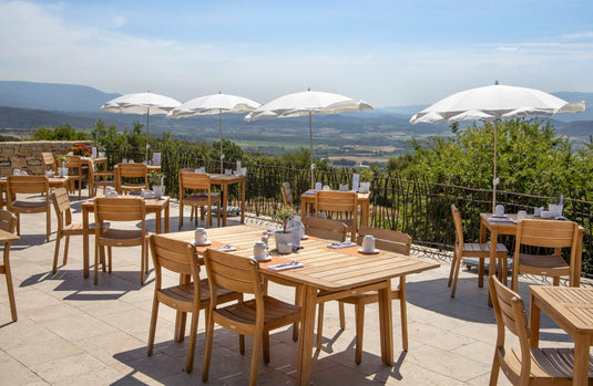 LODGE Solid Teak Dining Table 200 x 105 cm - Custom Wood Designs LODGE Solid Teak Dining Table 200 x 105 cm made from [material] –  [use_case] | Custom Wood Designs