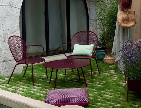 LORETTE Low Coffee Table Ø80 cm - Custom Wood Designs LORETTE Low Coffee Table Ø80 cm made from [material] –  [use_case] | Custom Wood Designs