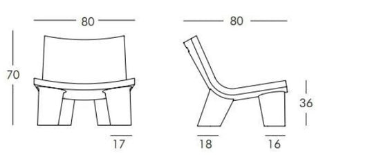 Low Lita Lounge Chair - Custom Wood Designs
