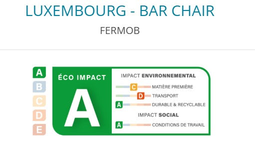 Luxembourg Bar Chair - Custom Wood Designs Luxembourg Bar Chair made from [material] – Ideal for [use_case] | Custom Wood Designs