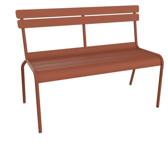 Luxembourg 2/3-seater Bench with backrest - Custom Wood Designs Luxembourg 2/3-seater Bench with backrest made from [material] – Ideal for [use_case] | Custom Wood Designs