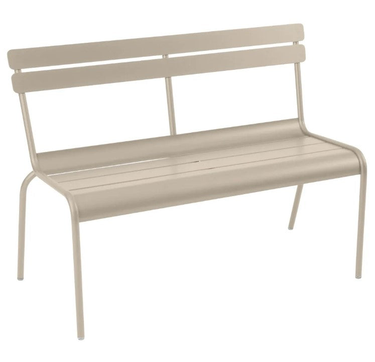 Load image into Gallery viewer, Luxembourg 2/3-seater Bench with backrest - Custom Wood Designs Luxembourg 2/3-seater Bench with backrest made from [material] – Ideal for [use_case] | Custom Wood Designs
