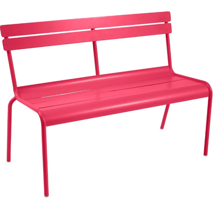 Load image into Gallery viewer, Luxembourg 2/3-seater Bench with backrest - Custom Wood Designs Luxembourg 2/3-seater Bench with backrest made from [material] – Ideal for [use_case] | Custom Wood Designs
