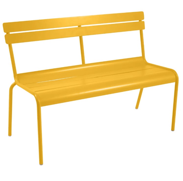 Load image into Gallery viewer, Luxembourg 2/3-seater Bench with backrest - Custom Wood Designs Luxembourg 2/3-seater Bench with backrest made from [material] – Ideal for [use_case] | Custom Wood Designs
