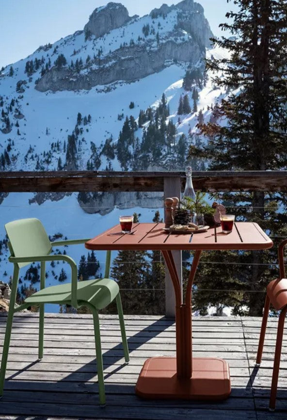 Load image into Gallery viewer, Luxembourg Pedestal Table 80x80 cm - Custom Wood Designs Luxembourg Pedestal Table 80x80 cm made from [material] – Ideal for [use_case] | Custom Wood Designs
