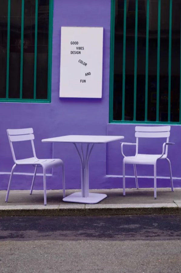 Load image into Gallery viewer, Luxembourg Pedestal Table 80x80 cm - Custom Wood Designs Luxembourg Pedestal Table 80x80 cm made from [material] – Ideal for [use_case] | Custom Wood Designs
