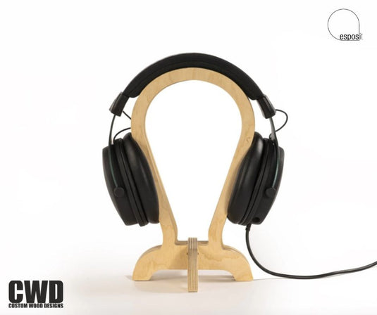 Mimi Headphone Stand - Custom Wood Designs