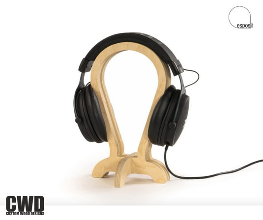 Mimi Headphone Stand - Custom Wood Designs
