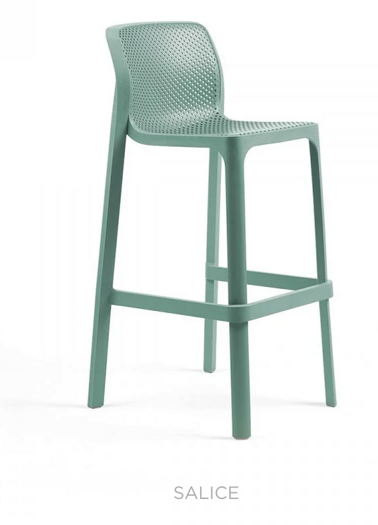 Nardi Net Stool – Stylish Italian Outdoor Bar Stool - Custom Wood Designs