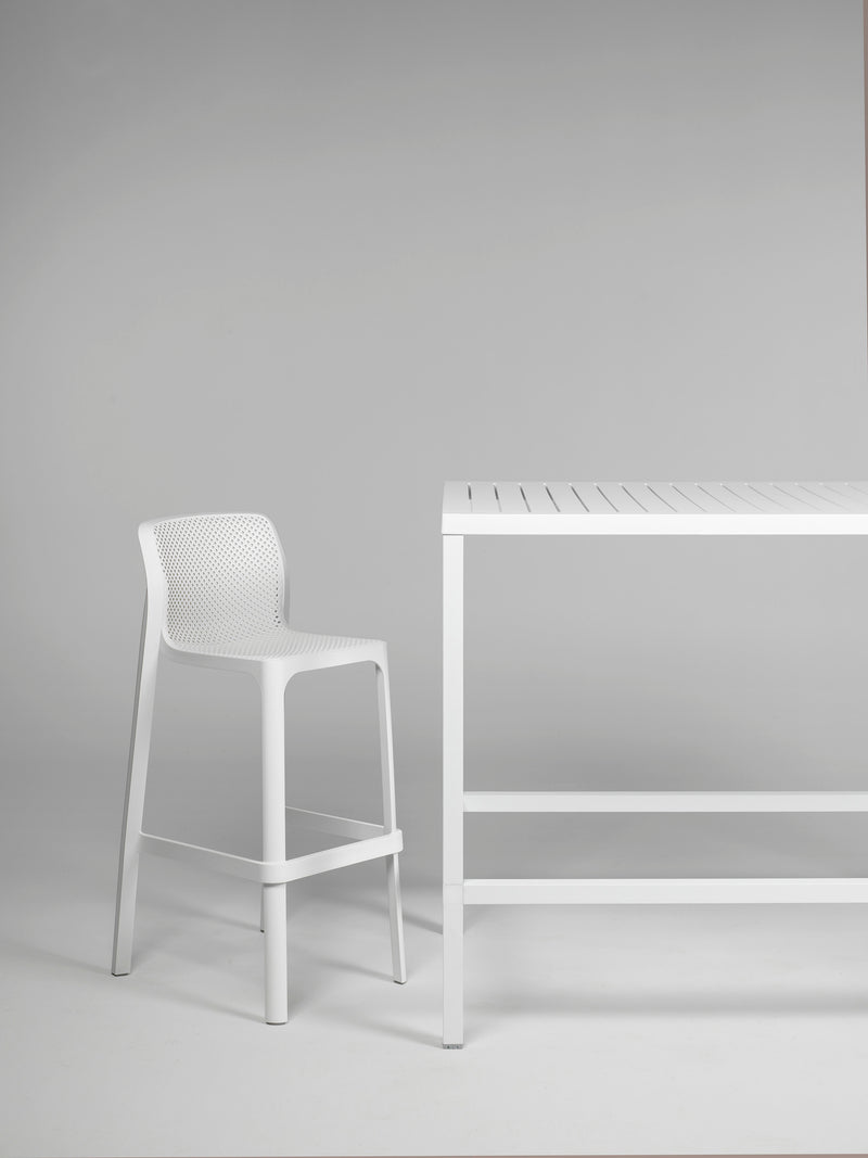 Load image into Gallery viewer, Nardi Net Stool – Stylish Italian Outdoor Bar Stool - Custom Wood Designs
