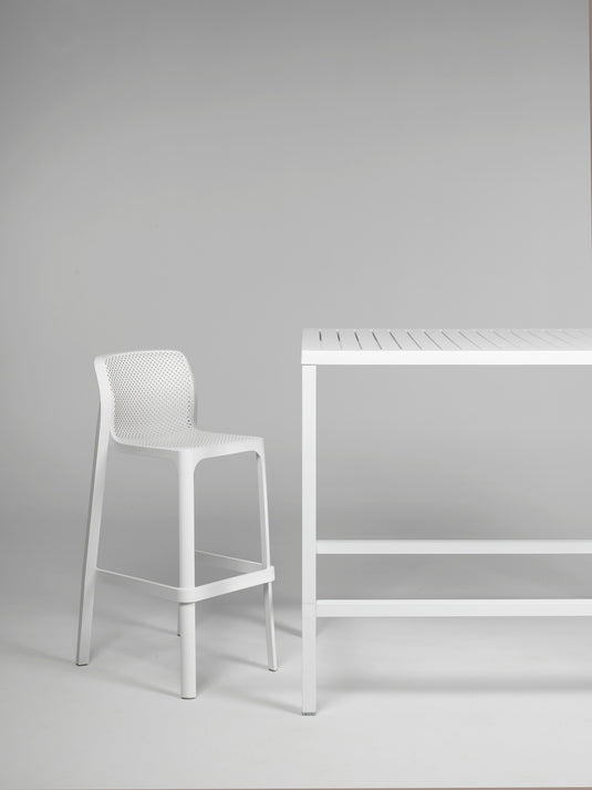 Nardi Net Stool – Stylish Italian Outdoor Bar Stool - Custom Wood Designs