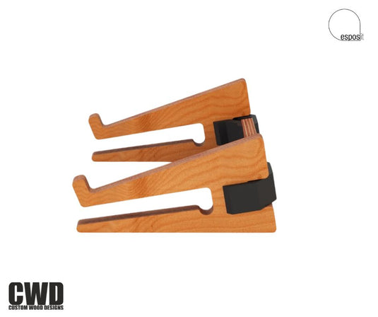 Supporto pc portatile UP+ Oak - Custom Wood Designs