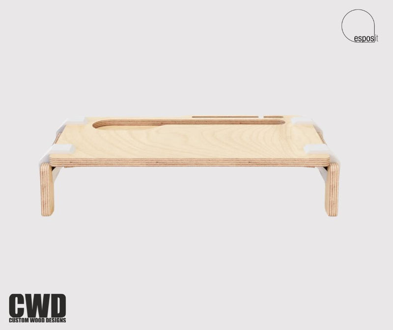 Load image into Gallery viewer, Supporto Monitor Lifty Exclusive - Custom Wood Designs
