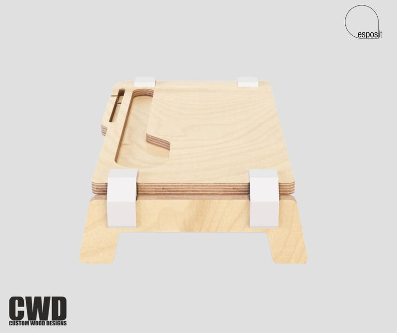 Load image into Gallery viewer, Supporto Monitor Lifty Exclusive - Custom Wood Designs
