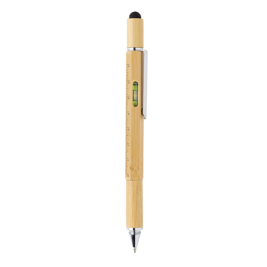Bamboo 5-in-1 toolpen - Custom Wood Designs