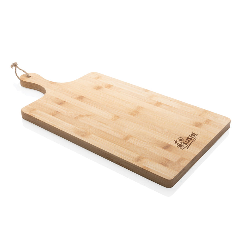 Load image into Gallery viewer, Ukiyo bamboo rectangle serving board - Custom Wood Designs
