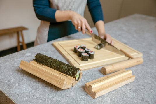 Ukiyo bamboo sushi making set - Custom Wood Designs
