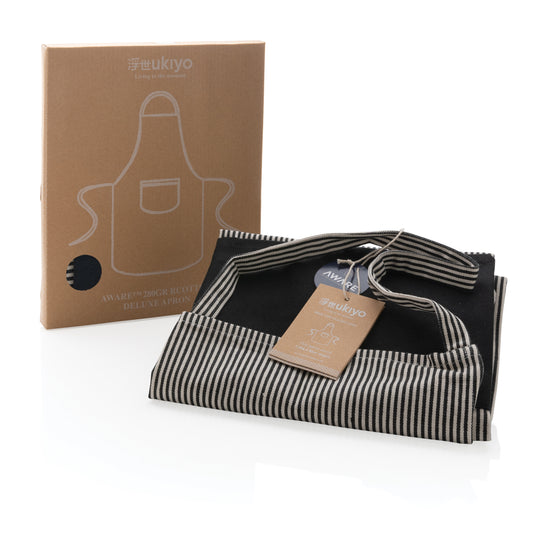 Ukiyo Aware™ 280gr rcotton deluxe apron - Custom Wood Designs