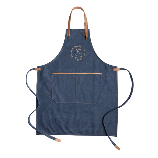 Deluxe canvas chef apron - Custom Wood Designs