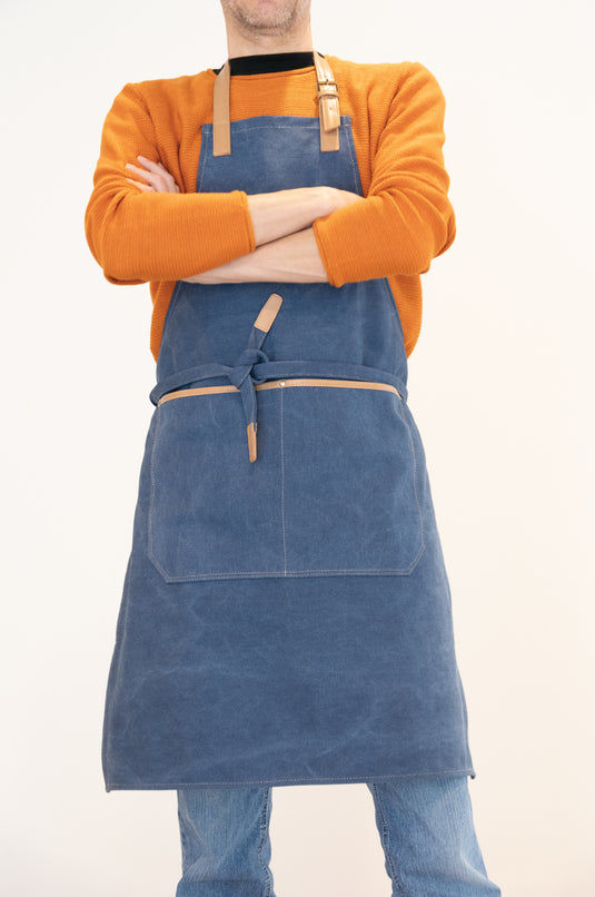 Deluxe canvas chef apron - Custom Wood Designs