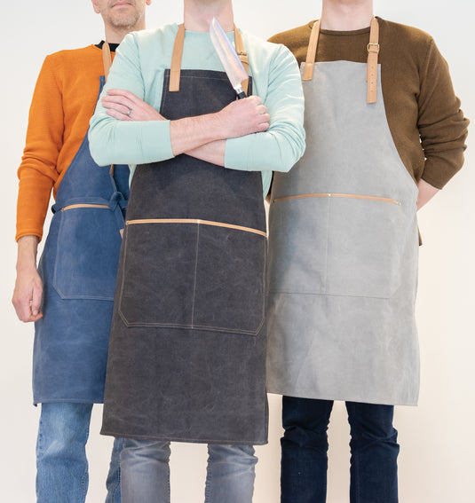 Deluxe canvas chef apron - Custom Wood Designs