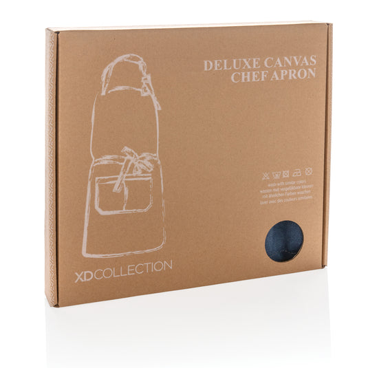 Deluxe canvas chef apron - Custom Wood Designs