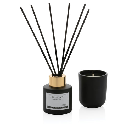 Ukiyo candle and fragrance sticks gift set - Custom Wood Designs