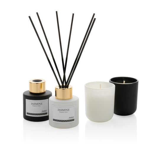 Ukiyo candle and fragrance sticks gift set - Custom Wood Designs