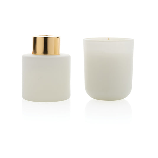 Ukiyo candle and fragrance sticks gift set - Custom Wood Designs