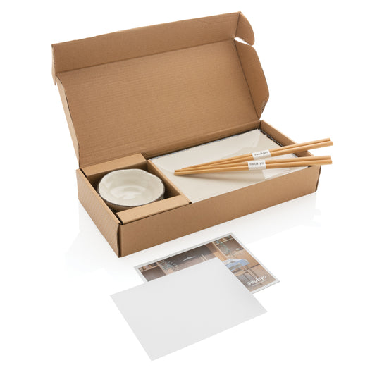 Ukiyo sushi dinner set for two - Custom Wood Designs