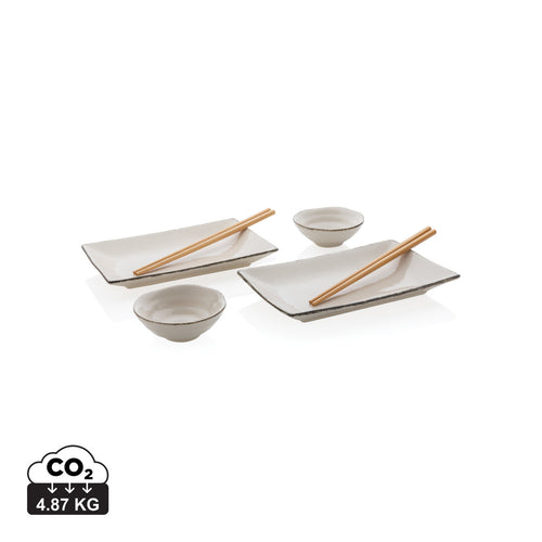 Ukiyo sushi dinner set for two - Custom Wood Designs