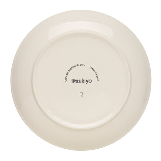 Ukiyo dinner plate set of 2 - Custom Wood Designs