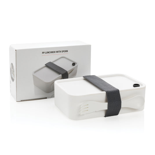 PP lunchbox with spork - Custom Wood Designs