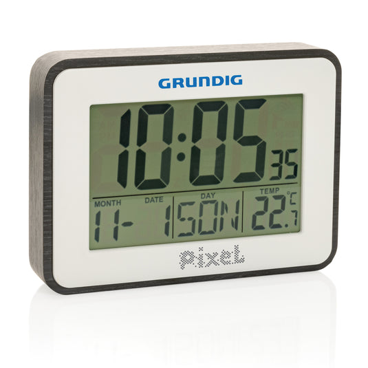 Grundig weatherstation alarm and calendar - Custom Wood Designs