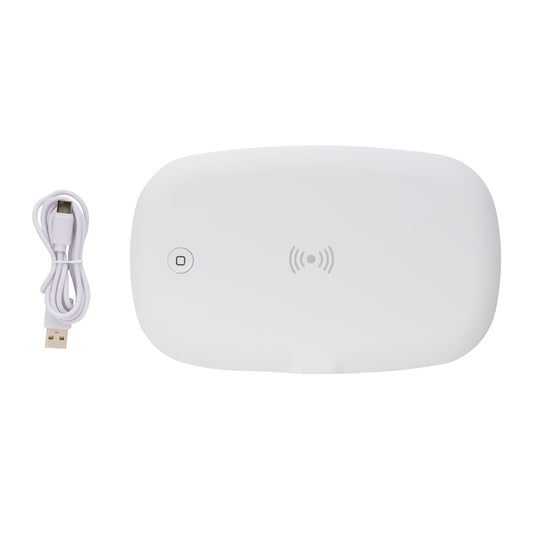 UV-C steriliser box with 5W wireless charger - Custom Wood Designs