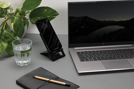 SnapStand RCS recycled plastic foldable phone stand - Custom Wood Designs