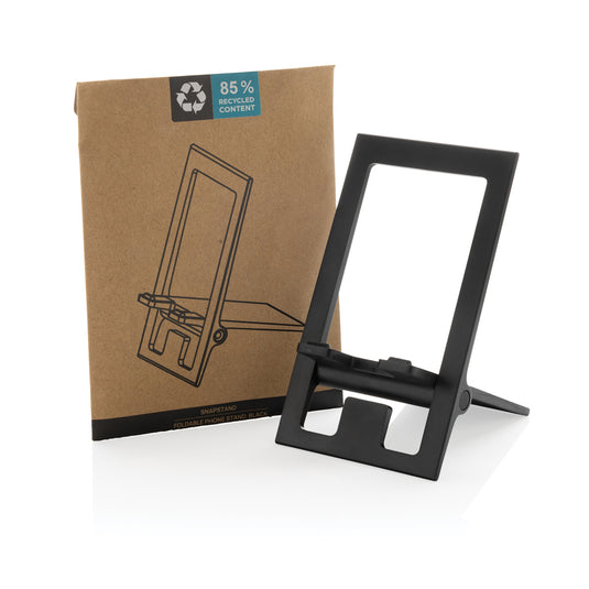 SnapStand RCS recycled plastic foldable phone stand - Custom Wood Designs