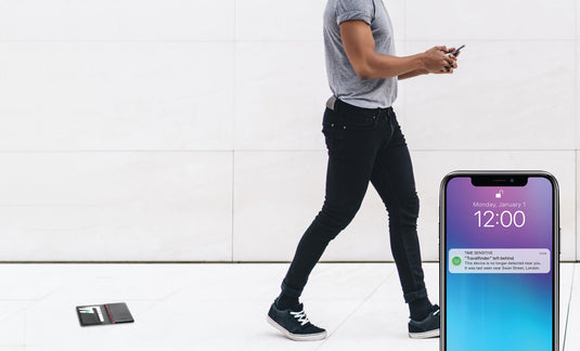 Trackmate RCS rpolyester passport holder worldwide locating - Custom Wood Designs