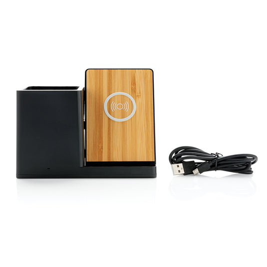 Ontario RCS recycled plastic 10W wireless charger - Custom Wood Designs